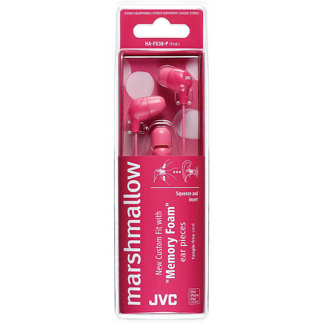 Marshmallow In-Ear Headphones, Pink