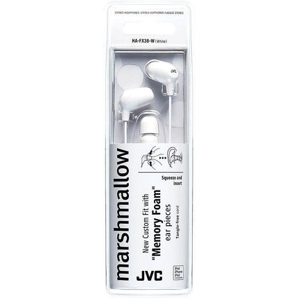 Marshmallow In-Ear Headphones, White