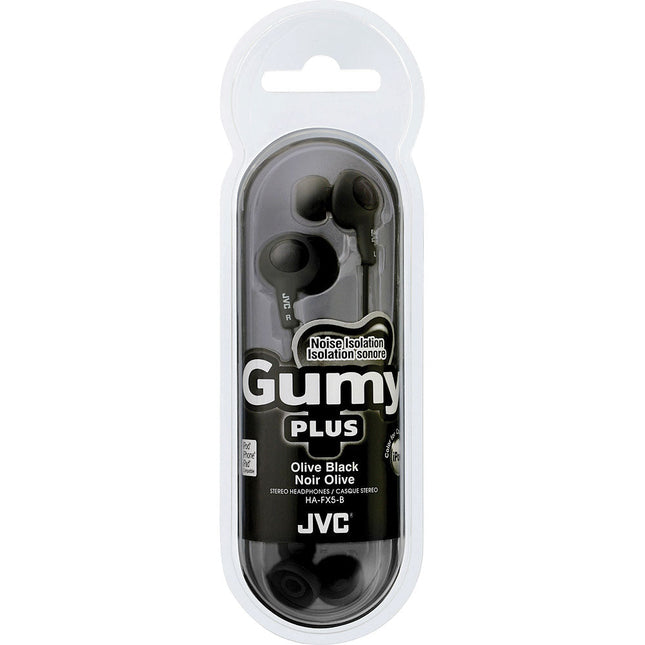 Gumy Plus Earbuds, Black