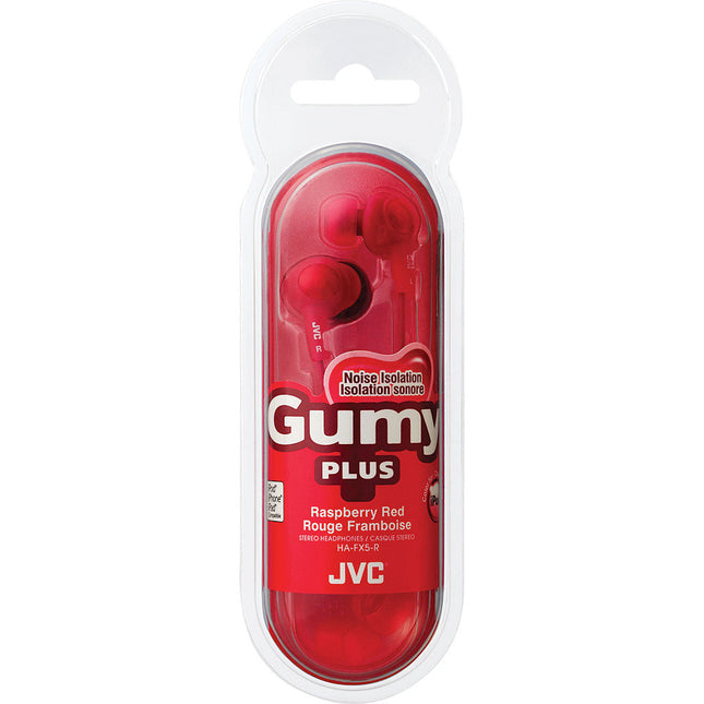 Gumy Plus Earbuds, Red