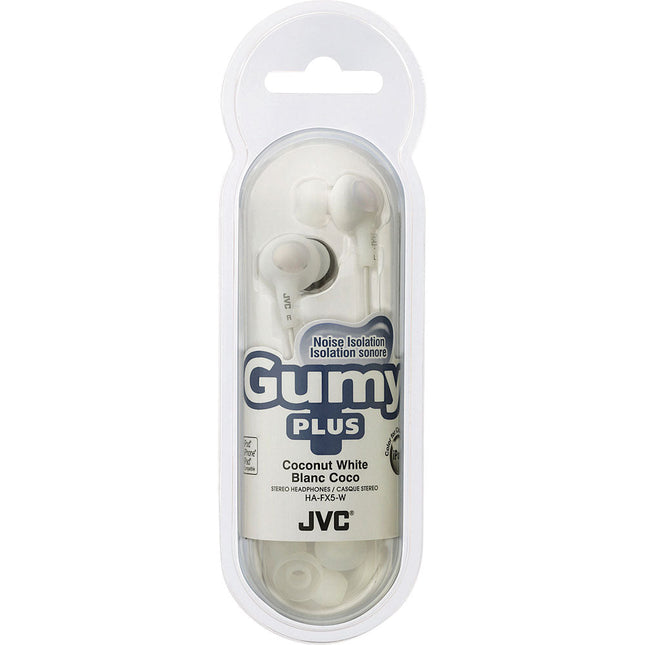 Gumy Plus Earbuds, White