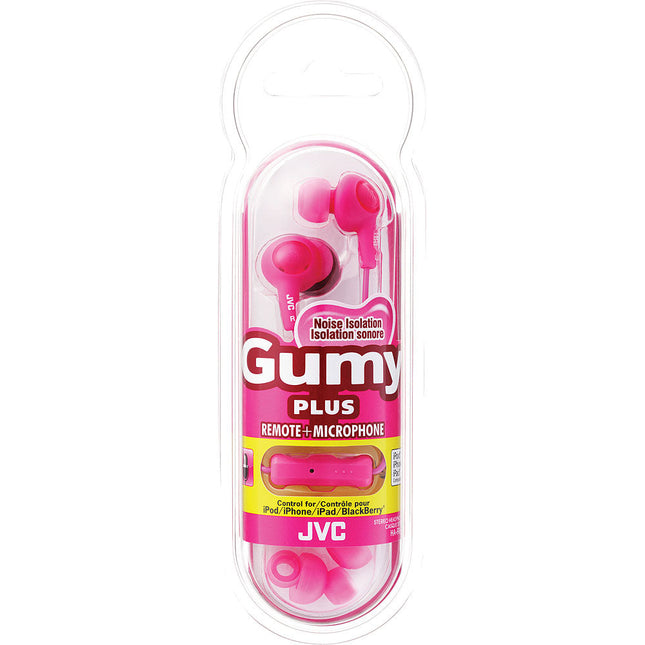 Gumy Plus Headphones with Microphone, Pink