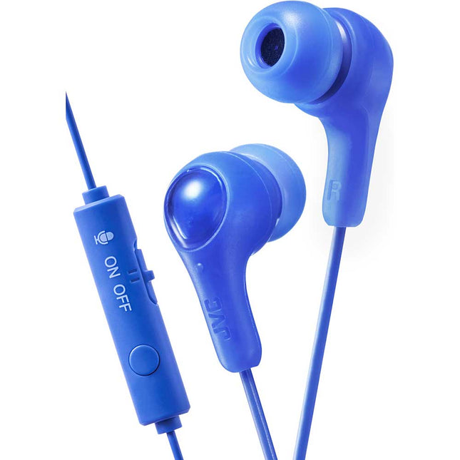 Gumy Blue Gamer Earbuds with Microphone, Blue