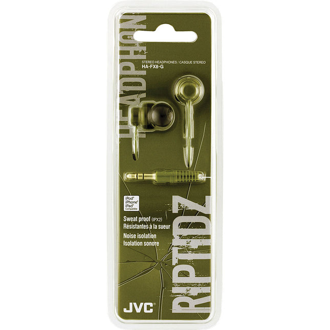 RIPTIDZ Earbuds, Green