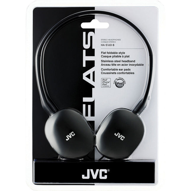 FLATS Foldable Headphones, Black