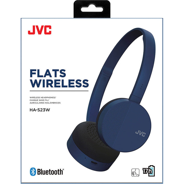 Wireless On-Ear Headphones, Blue