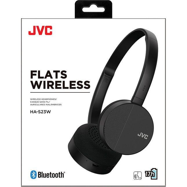 Wireless On-Ear Headphones, Black