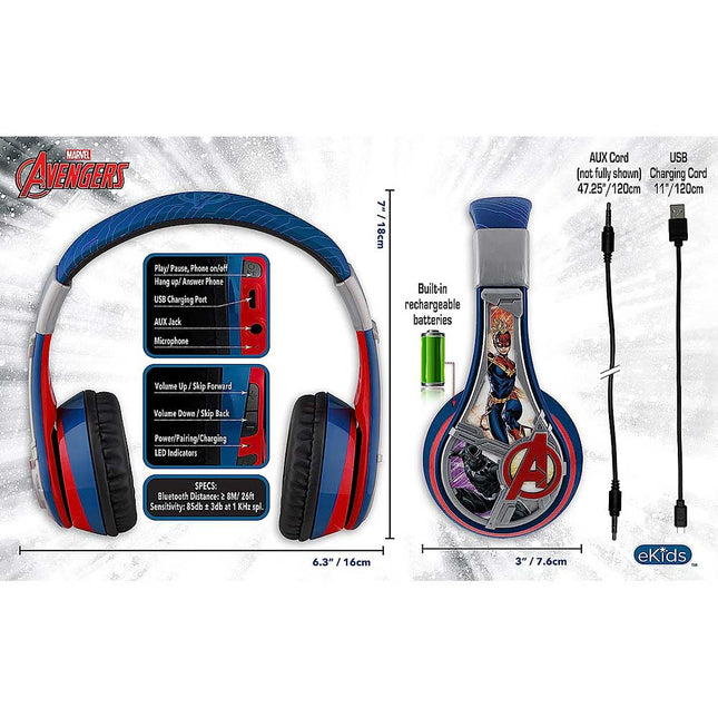 Marvel Avengers Bluetooth® Headphones