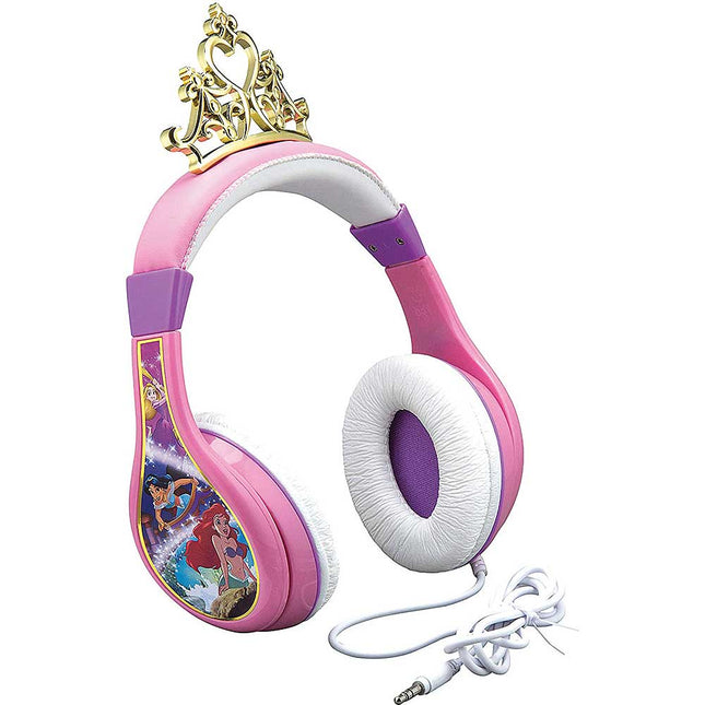 Disney Princess Kids Headphones, Volume Limiting