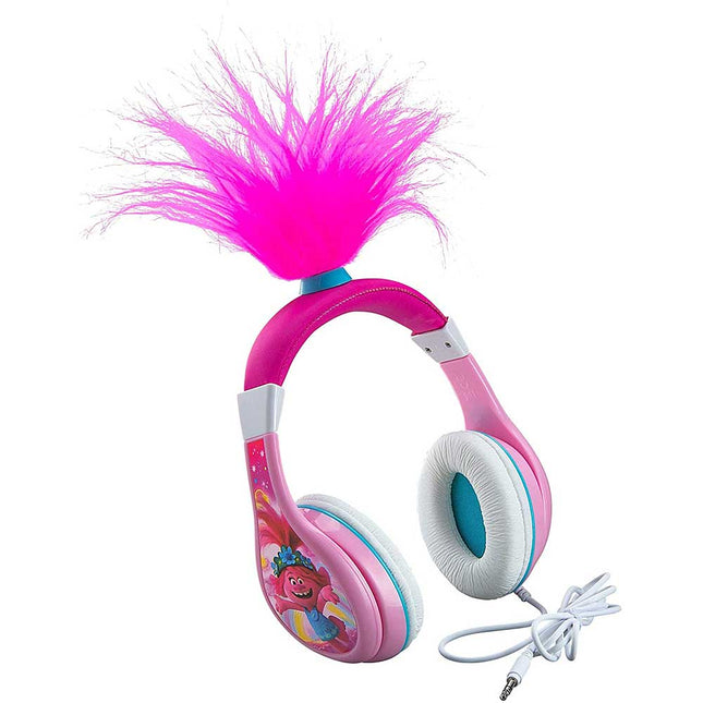 Trolls World Tour Poppy Kids Headphones, Glow in The Dark