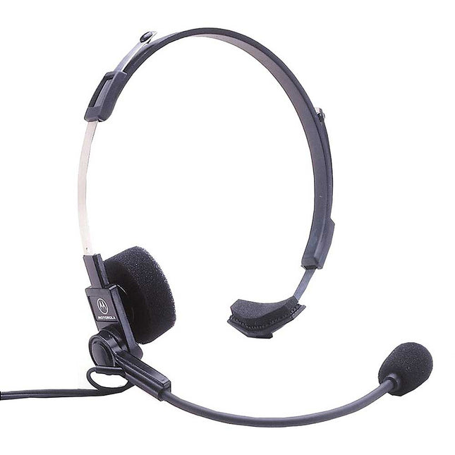 Headset with swivel boom mic, Black