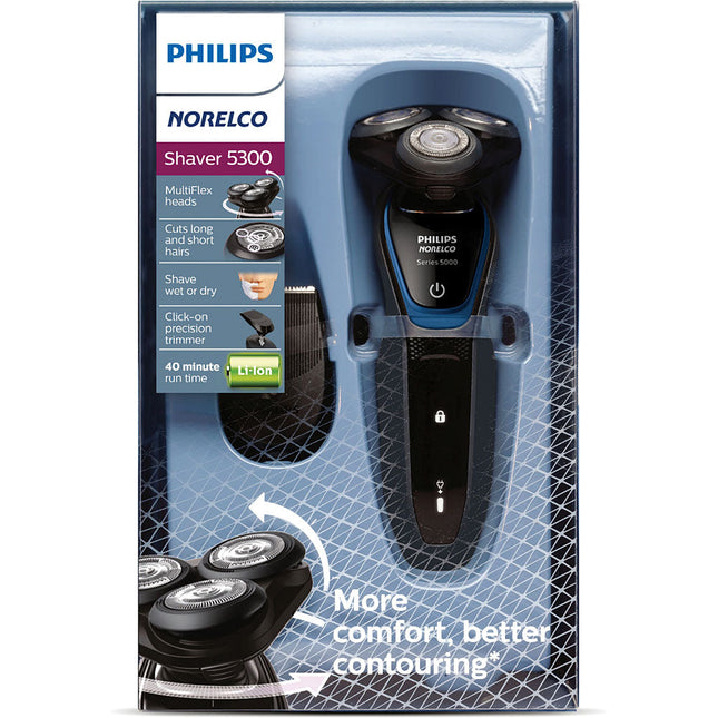 Rechargeable Wet & Dry Shaver with Pop-Up Trimmer