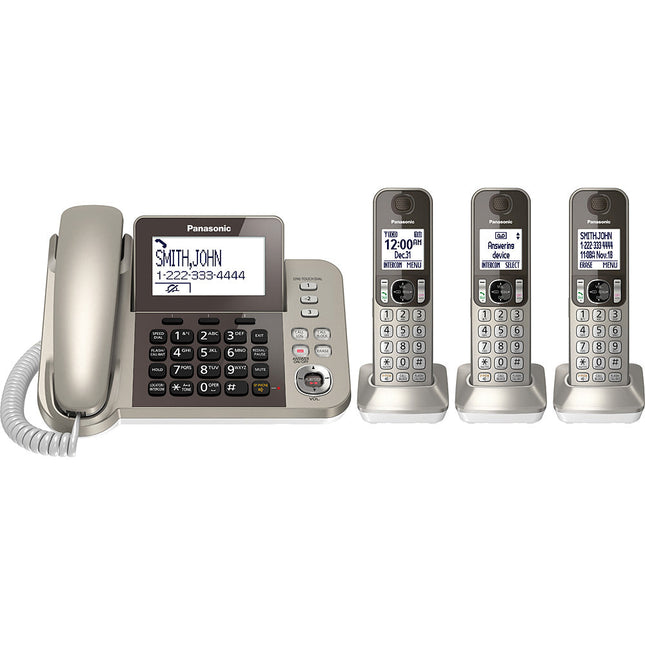 DECT 6.0 Expandable Phone with 3 Handsets