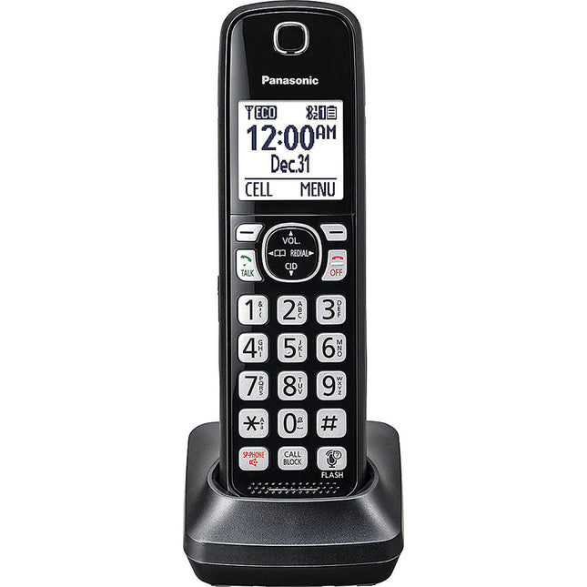 Dect 6.0 Digital Additional Cordless Black Handset for TGF5xx Series