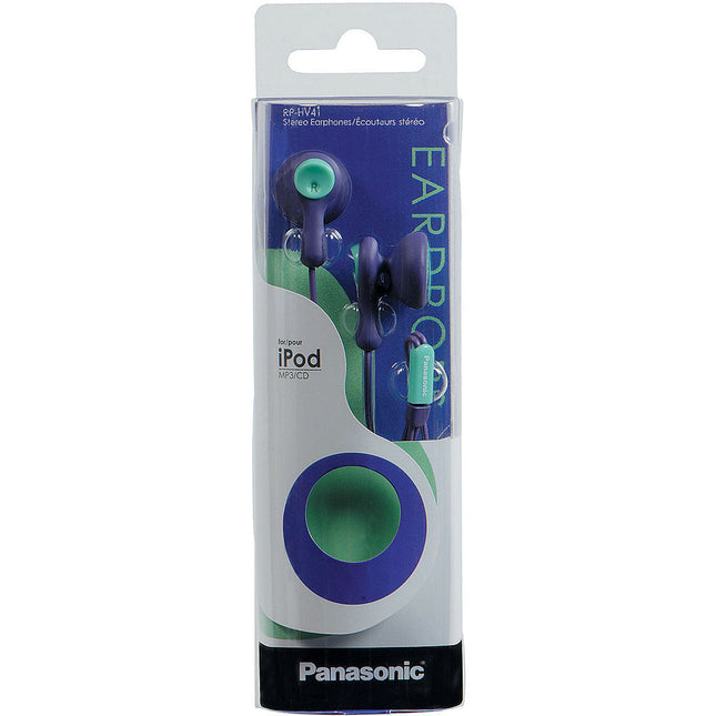 RP-HV41V EarDrops Earbuds, Violet