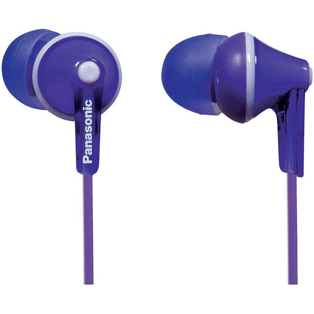 Earbuds with Mic & Remote, Violet