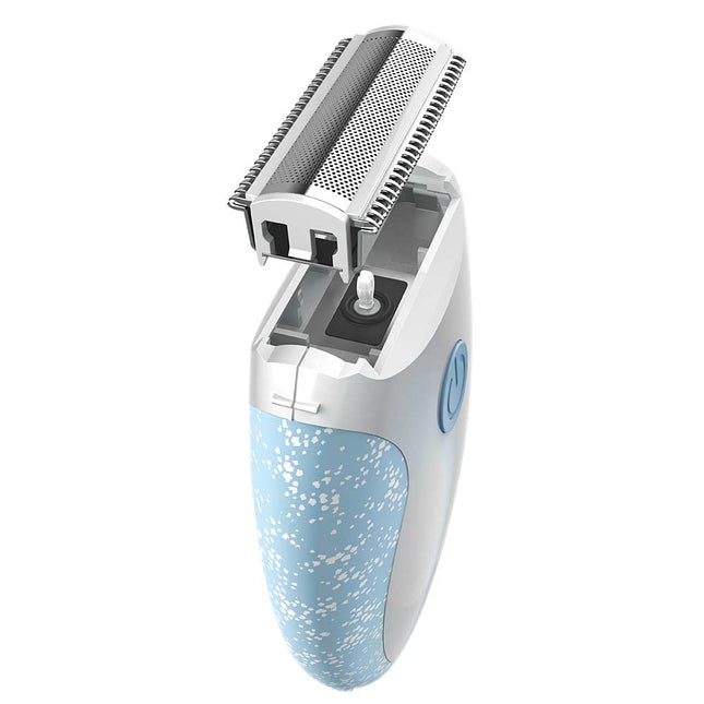 LADIES’ FOIL SHAVER WITH DUAL TRIMMER