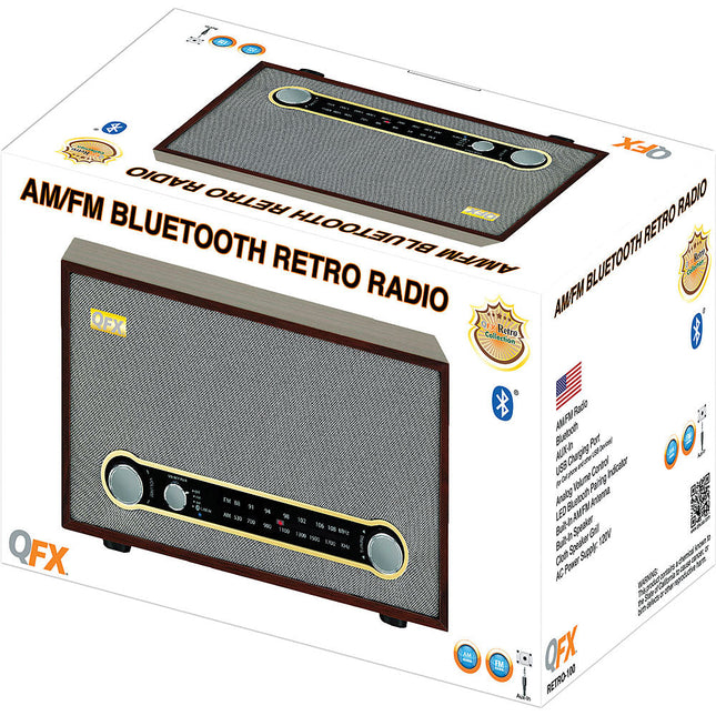 Retro Bluetooth®/AM/FM Radio