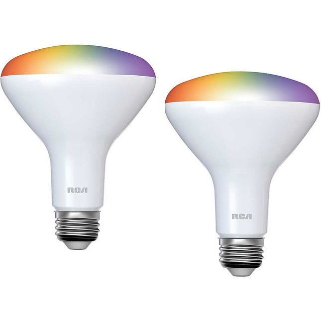 SMART WI-FI 2x BR30 LED BULB