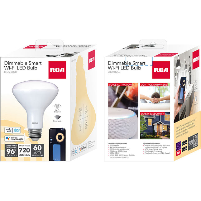 SMART WI-FI BR30 LED BULB