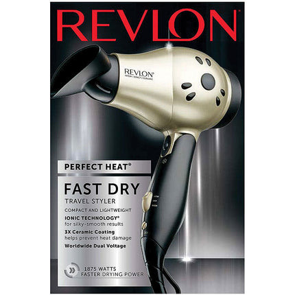 1875W Compact Travel Hair Dryer
