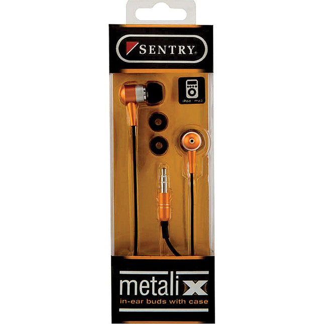 Metalix Earbuds, Gold