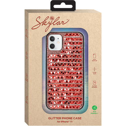 GLITTER PHONE CASE for iPhone® 11, Red