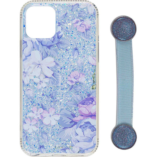 Phone Case and Holding Strap Combo, Blue