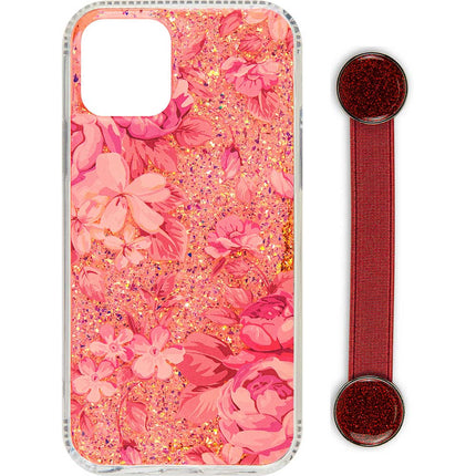Phone Case and Holding Strap Combo, Red