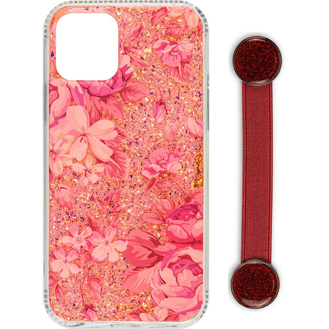 Phone Case and Holding Strap Combo, Red