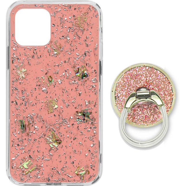 Phone Case and Ring Holder Combo, Pink