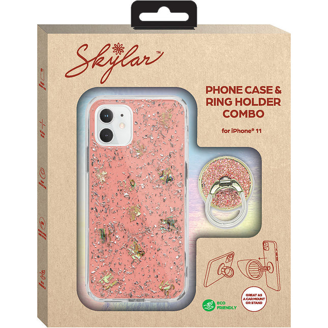 Phone Case and Ring Holder Combo, Pink