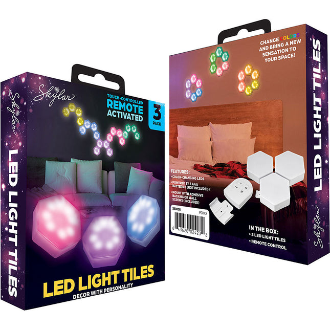 Touch REB Lights 3 Pack with Remote