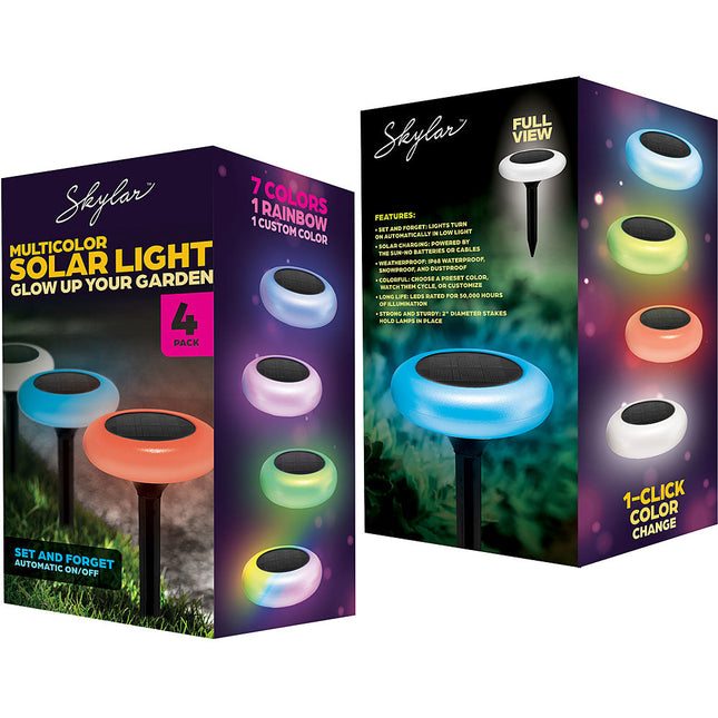 Multicolor Solar Garden Light