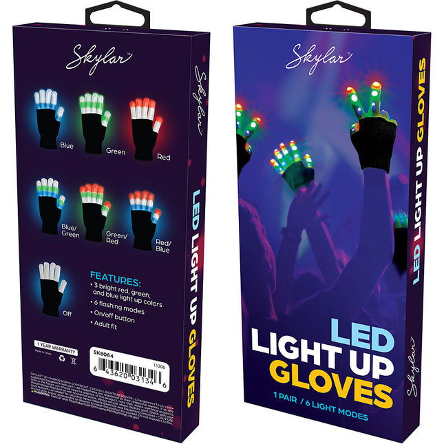 RGB Light Up Gloves