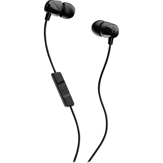 Jib Wired In-Ear Headphones w/Mic, Black