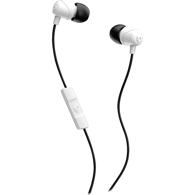 Jib Wired In-Ear Headphones w/Mic, White