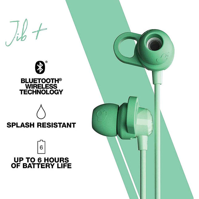 Jib Plus Wireless in-Ear Earbud, Pure Mint