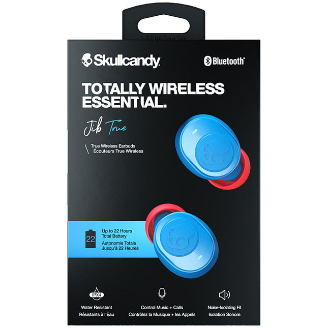 Skullcandy - Jib True Wireless In-Ear Headphones, 92 Blue