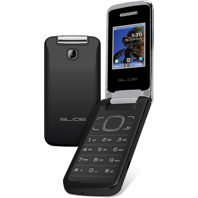 2G Flip Phone, Black