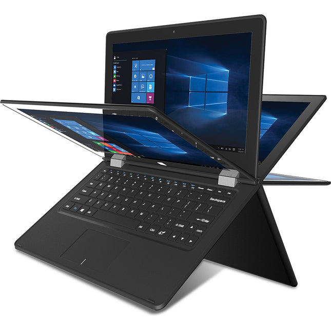 11.6" 360° Rotation Laptop, Black