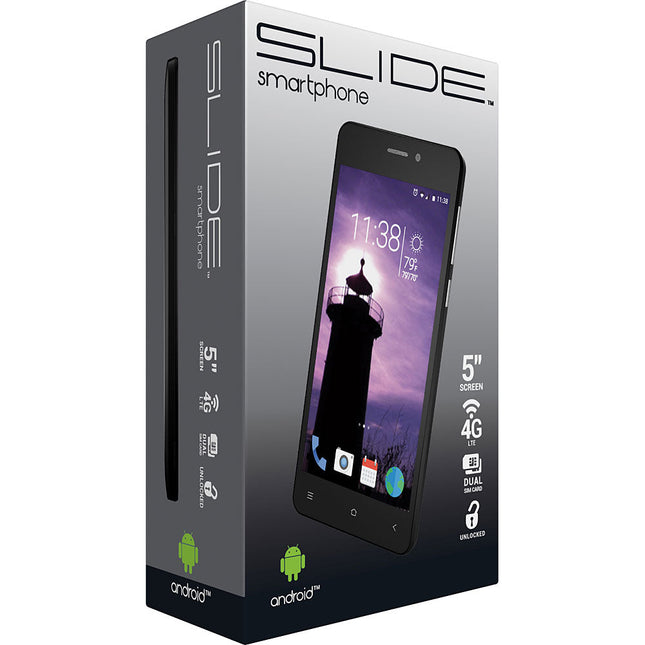 4G GSM Smart Phone, Black