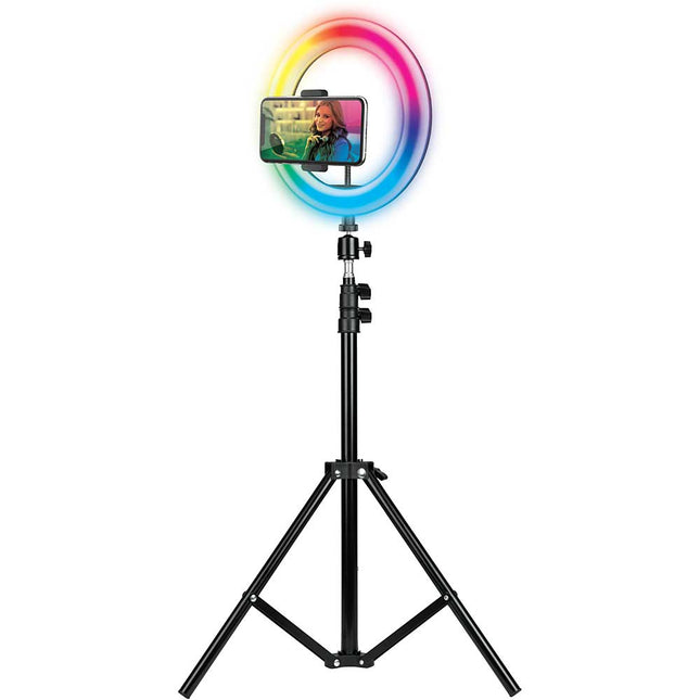 Professional Studio With 10” LED Ring Light