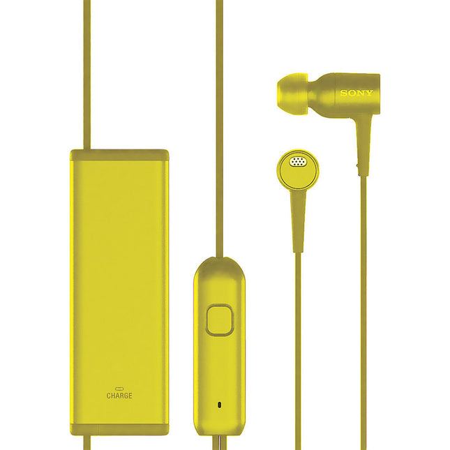 Noise Cancelling Headphones w/Mic, Yellow