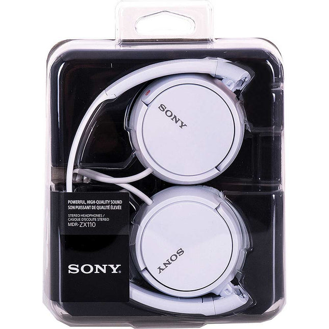 ZX Series Stereo Headphones, White