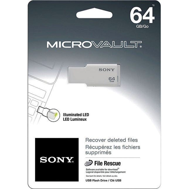 64GB Micro Vault USM-M USB Flash Drive