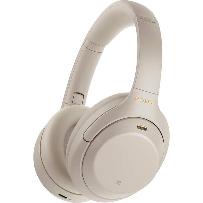 Wireless Noise-Cancelling Over-the-Ear Headphones, Silver