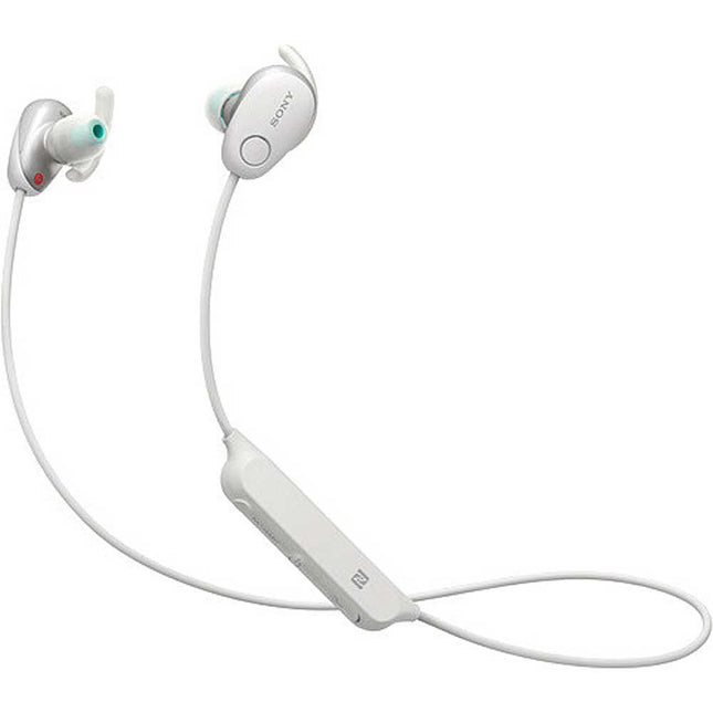 Wireless Noise-Canceling In-Ear Sports Headphones, White